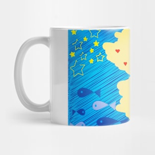 Dream of sea lady Mug